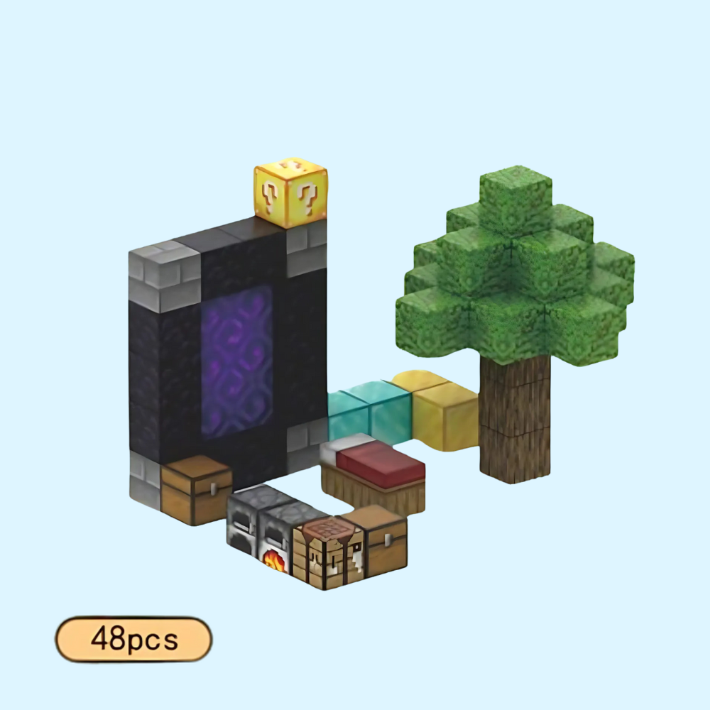 ADS NELPLAYMAG™ Blocks - Nether Portal (48pcs)